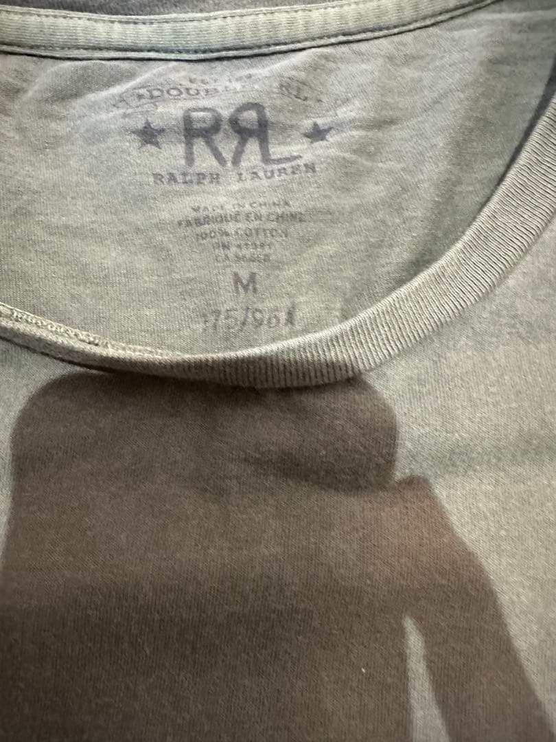 【本日22時まで限定価格】RRLダブルアールエル 後染め加工 フェードグリーン