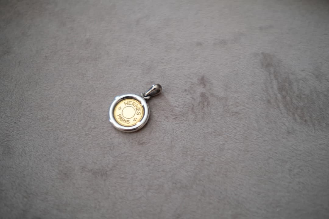エルメス　HERMES シルバー セリエ ペンダントトップ　チェーン付属