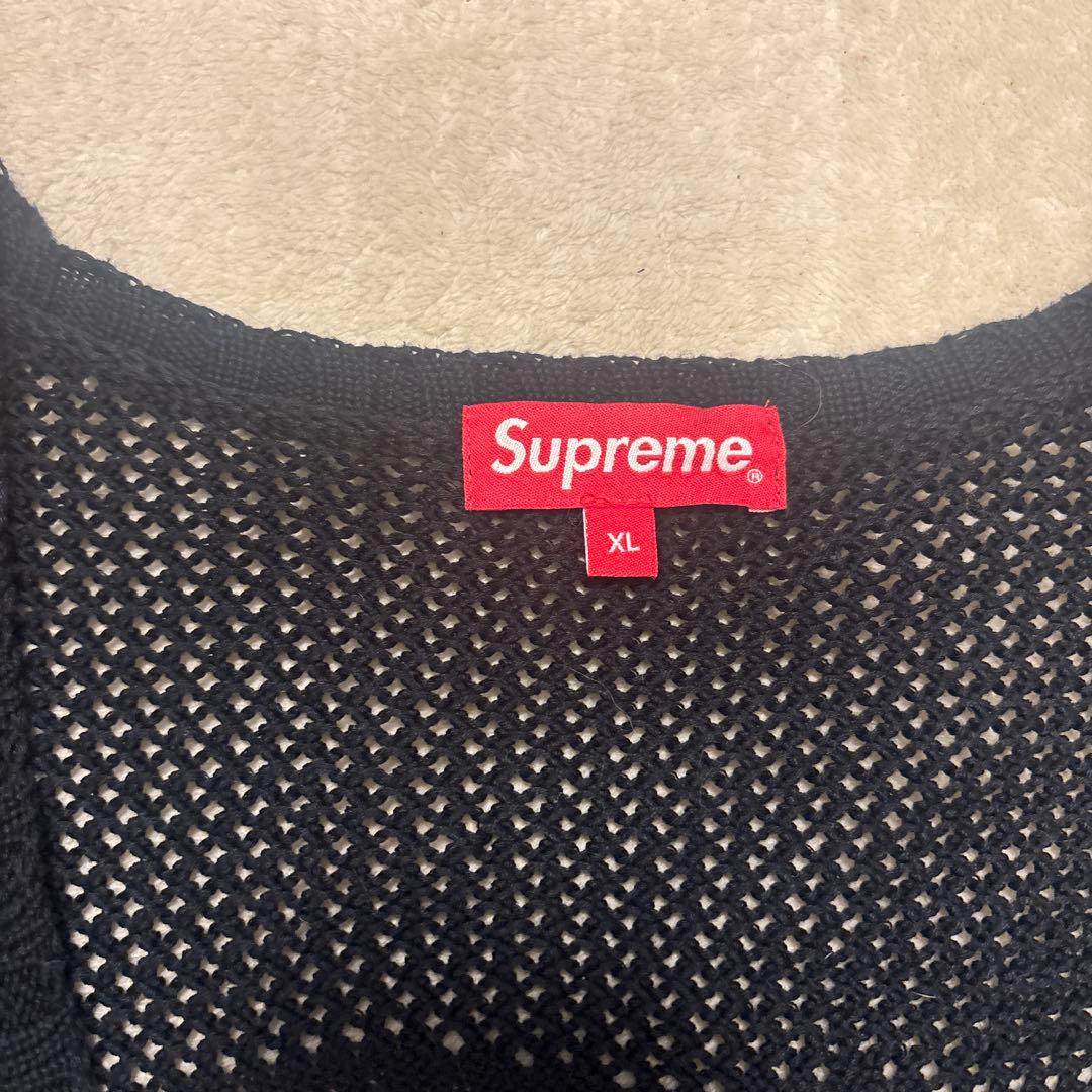 つ*く様 23ss supreme Dragon Zip Up Sweater