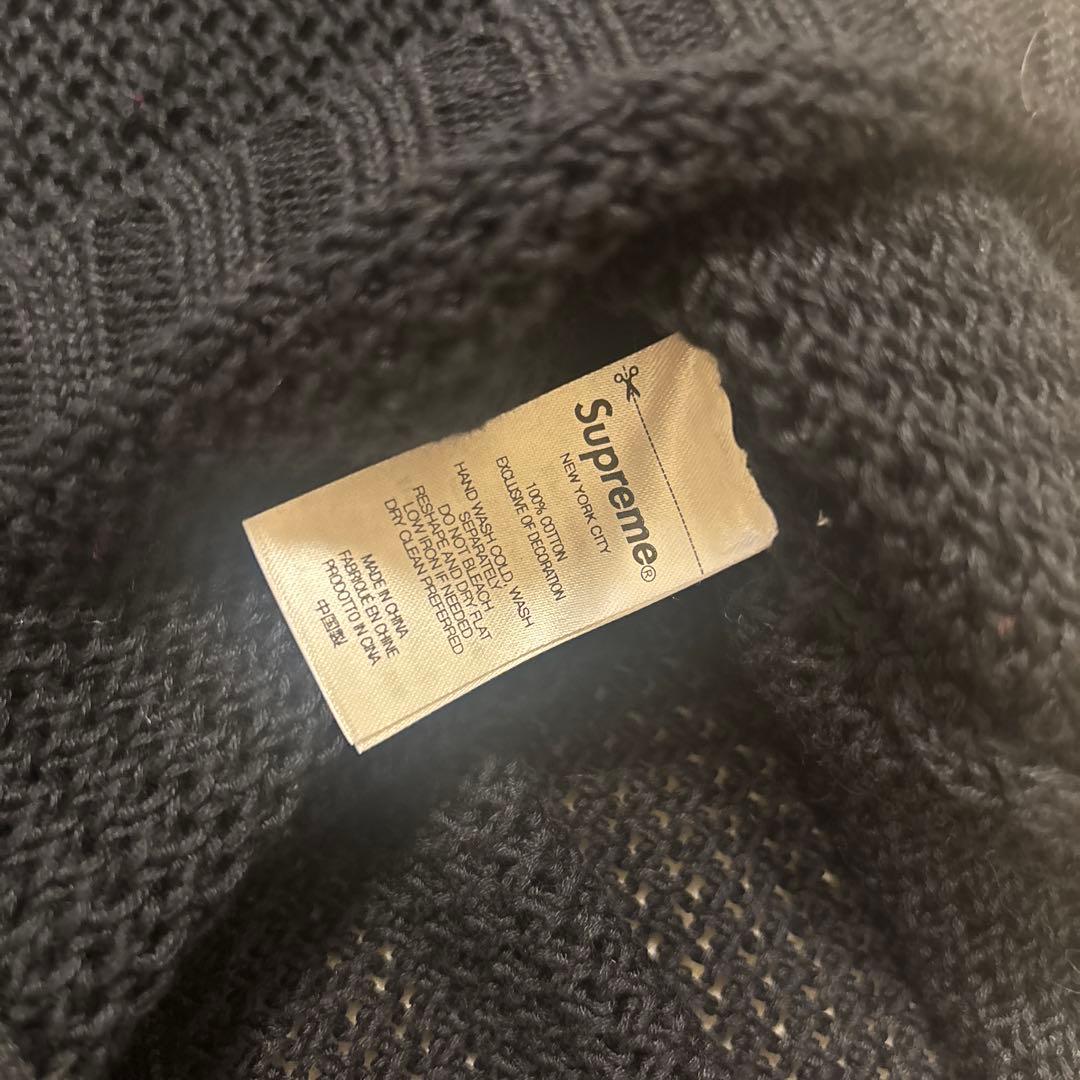 つ*く様 23ss supreme Dragon Zip Up Sweater