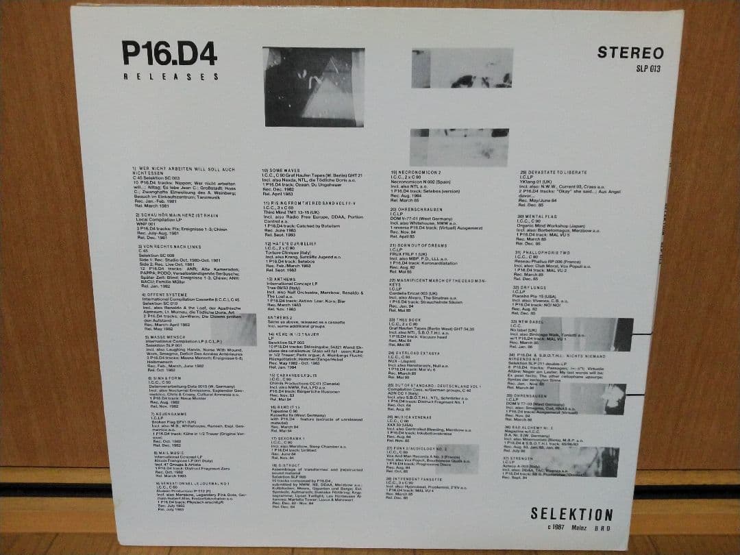 P16.D4．TIONCHOR SELEKTION オリジナル盤！