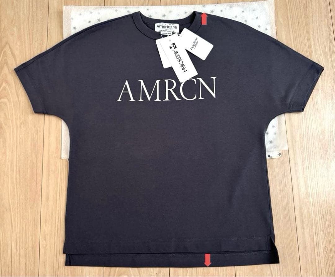 新品【AMERICANA/アメリカーナ】AMRCN Tシャツ