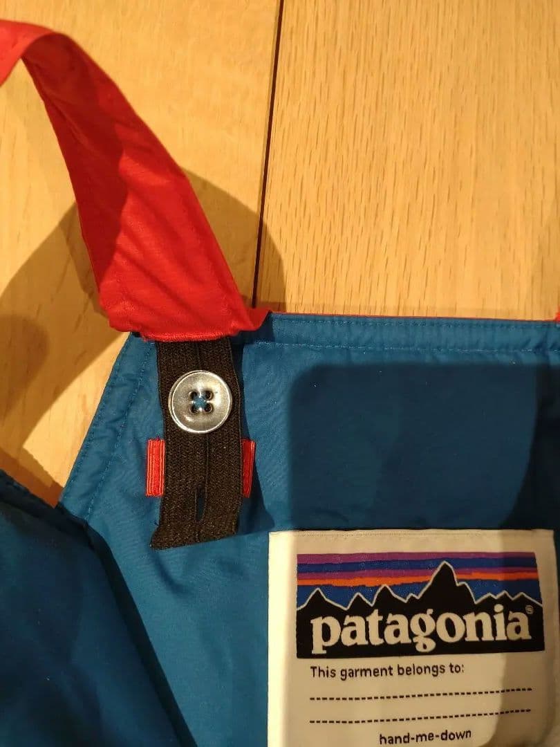 patagonia スノーウェア 子ども用 3T レッド/ネイビー