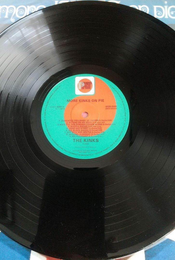 THE KINKS／モア・キンクス・オン・パイ（LPレコード）