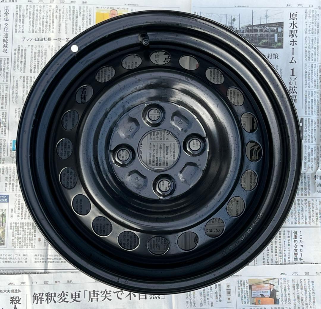 CANBAS 鉄ホイール 4個セット