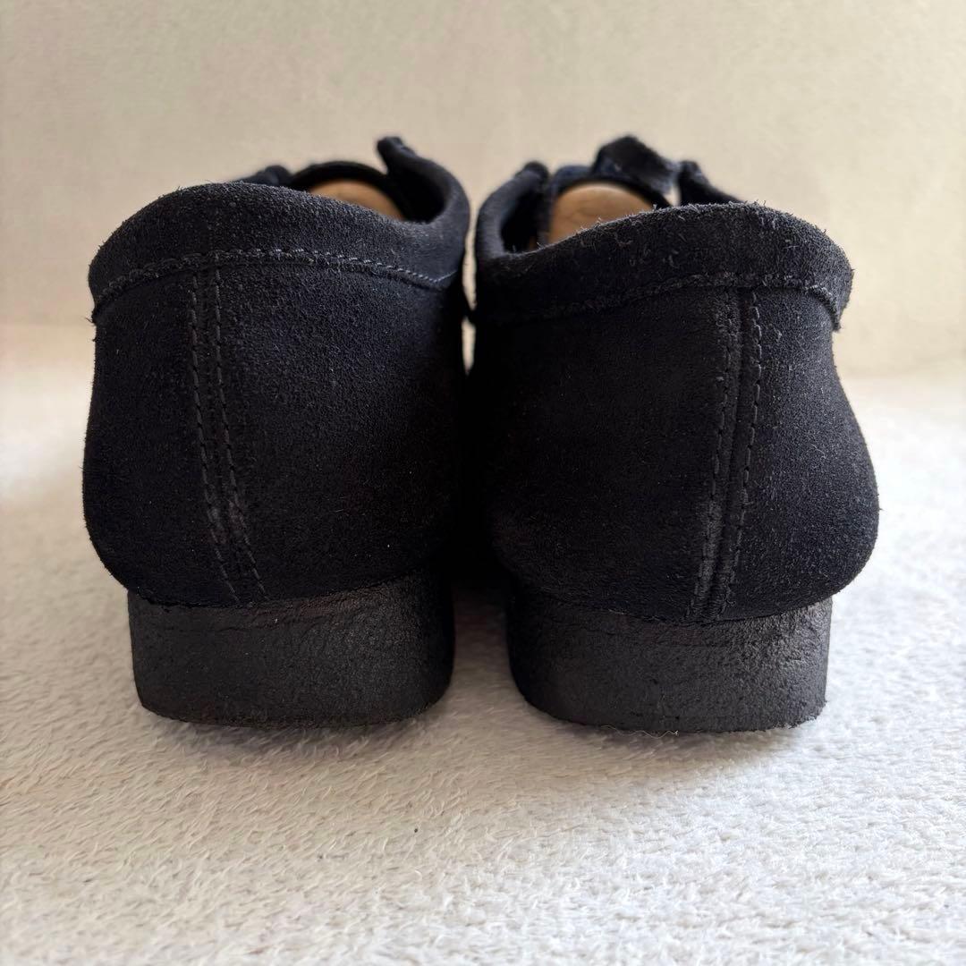 あくたん Clarks originals ワラビーシューズ ブラック
