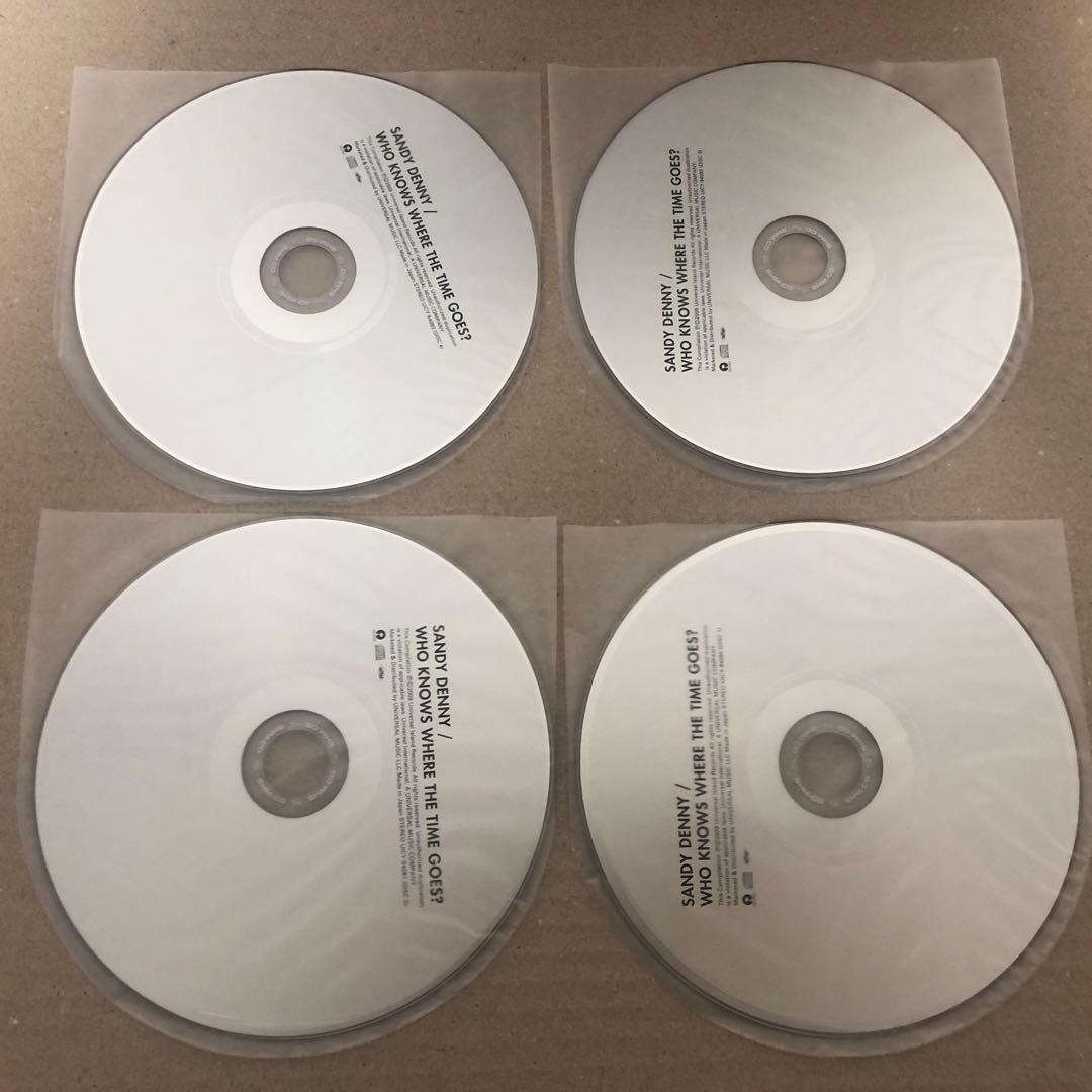 ４枚組 SHM-CD 紙ジャケット サンディ・デニー・ボックス +16 紙ジャケ