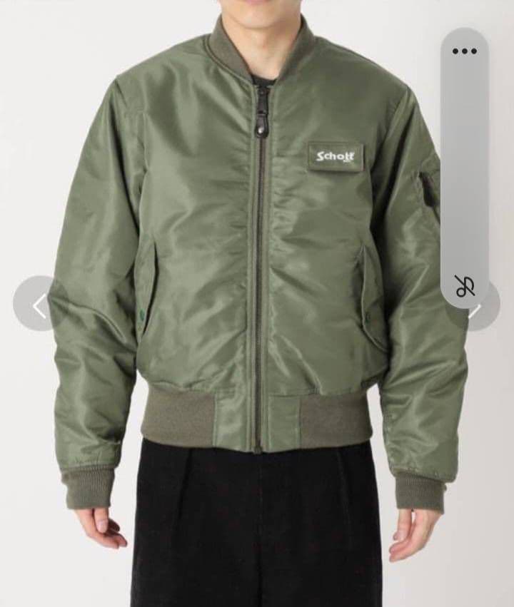 【schott×JOURNAL STANDARD 】NYLON MA-1