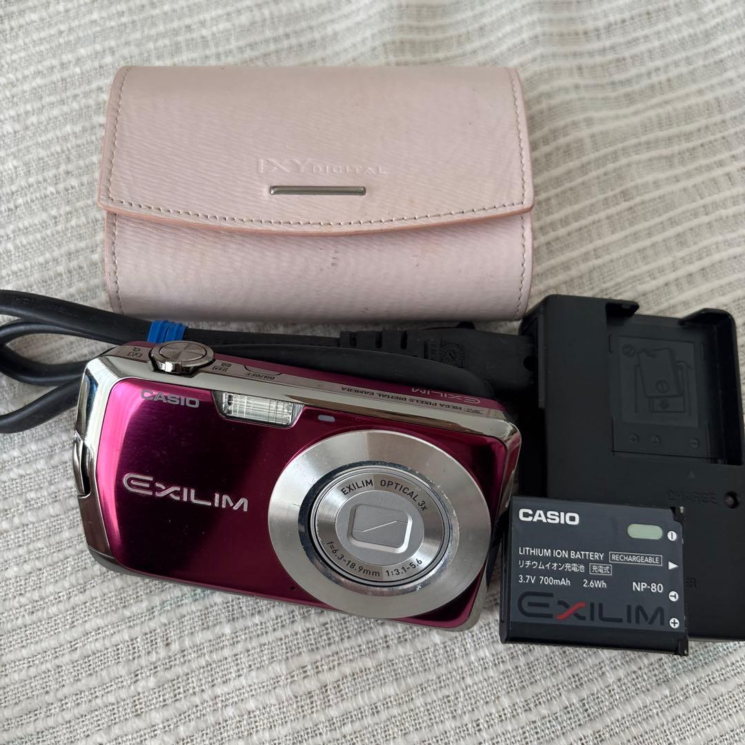 CASIO EXILIM パープル デジタルカメラ