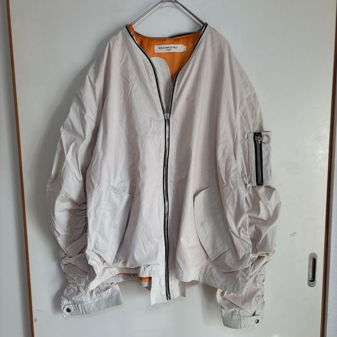 【MR.COMPLETELY】　USA製　Bomber MA-1 nubian
