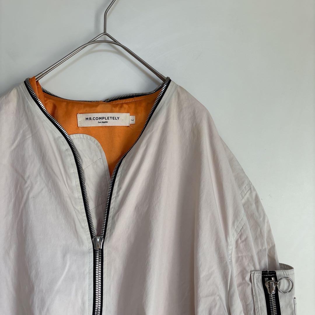【MR.COMPLETELY】　USA製　Bomber MA-1 nubian