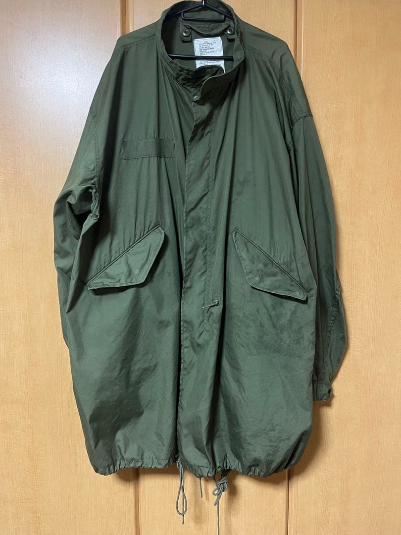 80s 米軍実物 M65フィッシュテール　XL シェルのみ　野村訓市　m-65