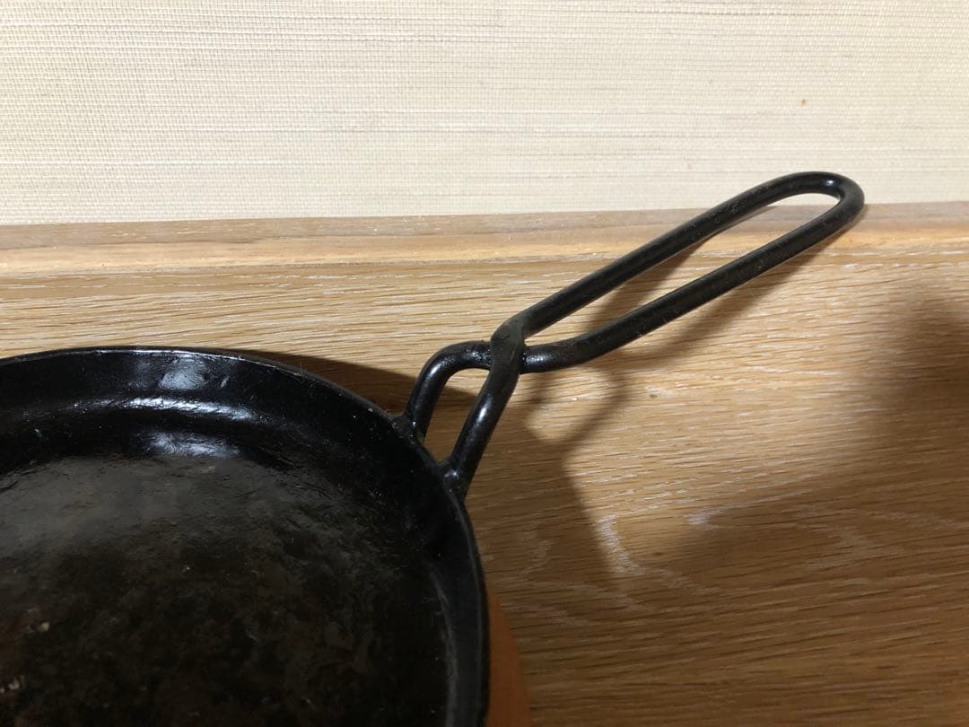 手打ち鉄フライパン 大中小3点セット キャンプ