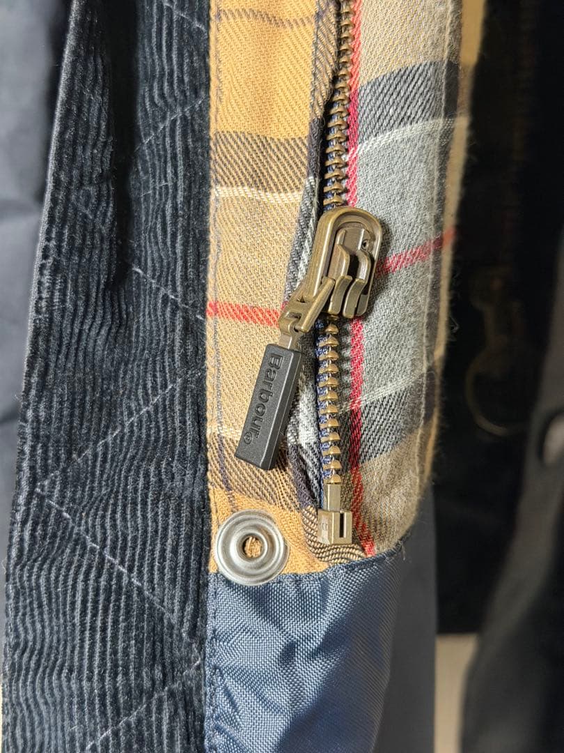 BARBOUR BRISTOL WAX JKT XL ネイビー