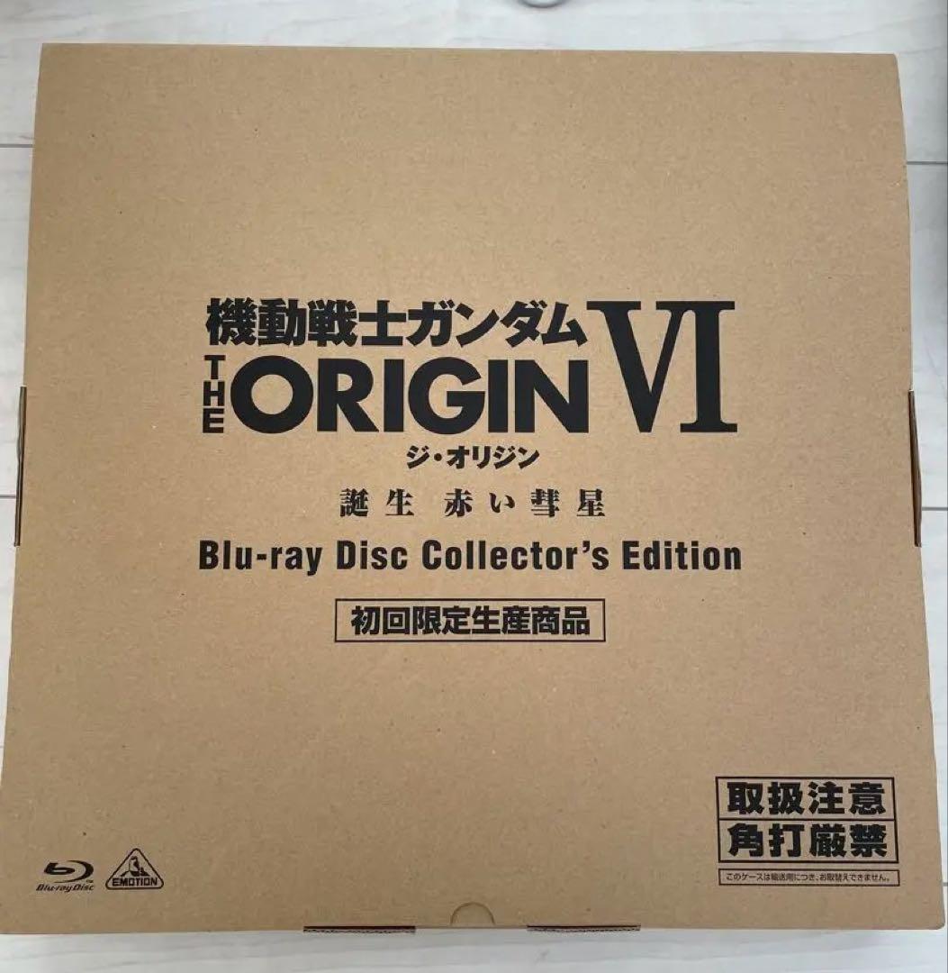 新品　機動戦士ガンダム THE ORIGIN VI Blu-ray 赤い彗星