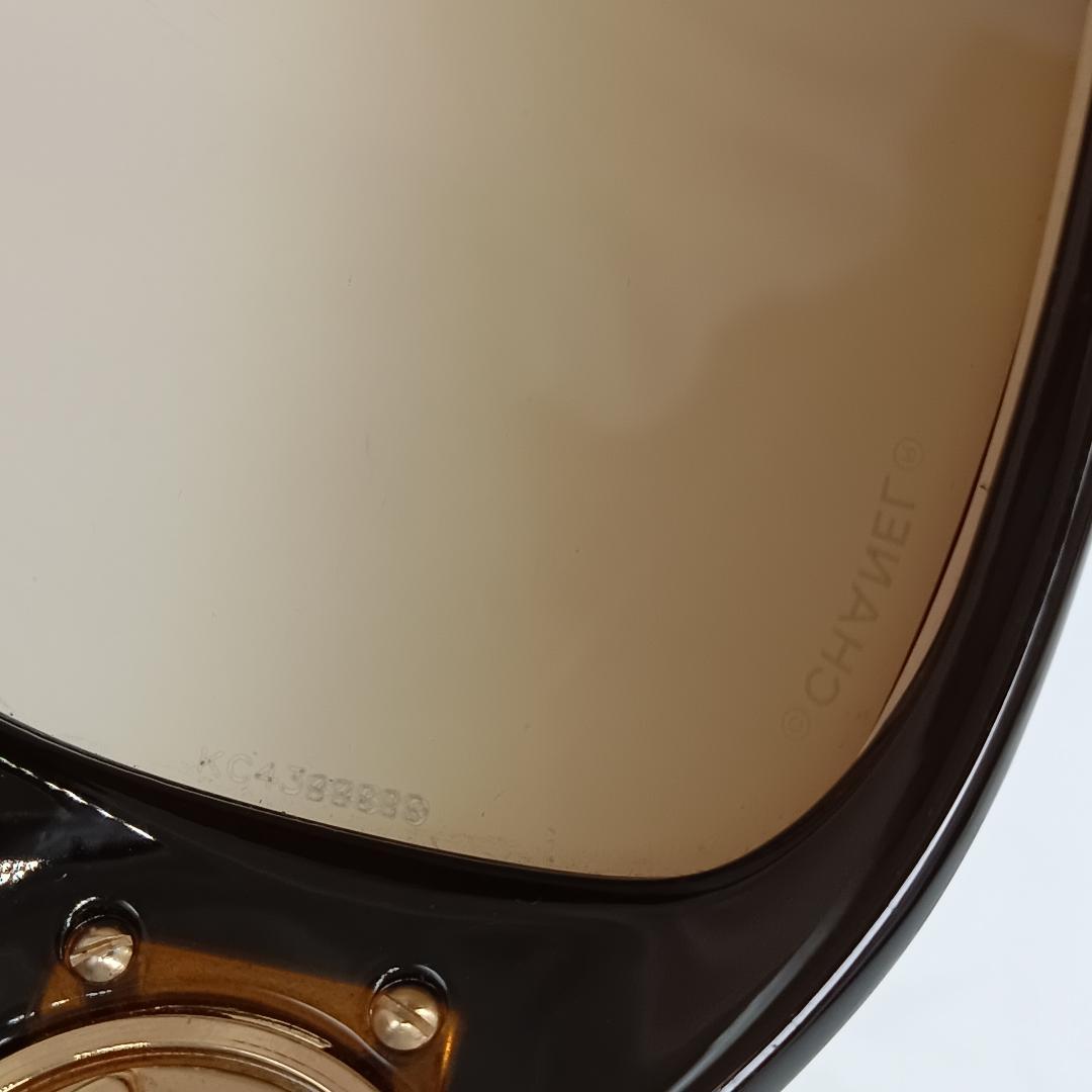 CHANEL ココマーク グラデーション サングラス ブラウン 6023