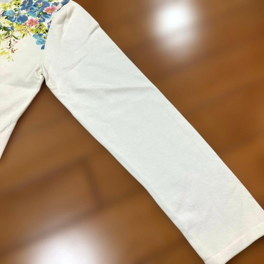 ふじこ　新品　トッカ フラワー　ニット　カーディガン　TOCCA