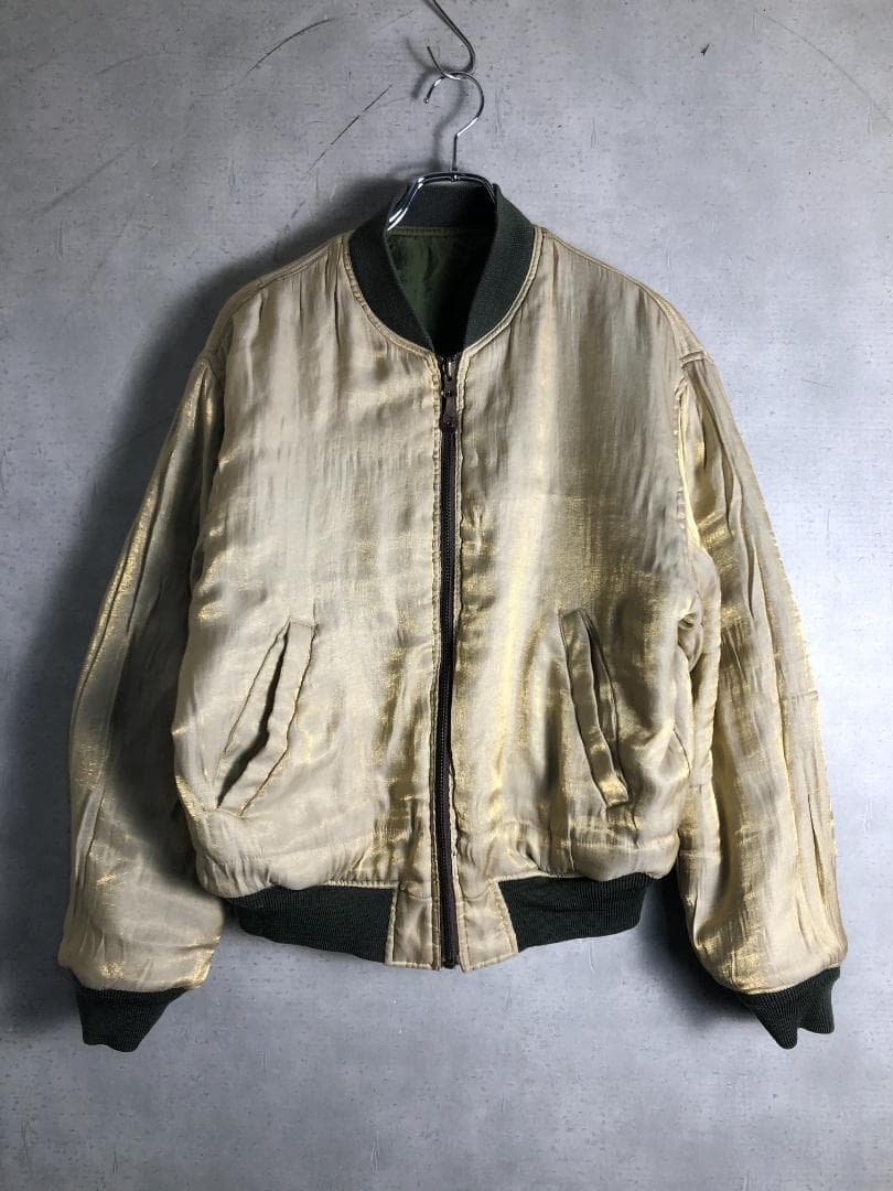 90s PAZZO フライトジャケット MA-1型 ジャケット リバーシブル