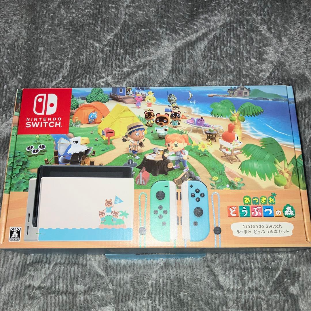 k*i様 【美品】Switch 本体 どうぶつの森セット(ソフトなし)