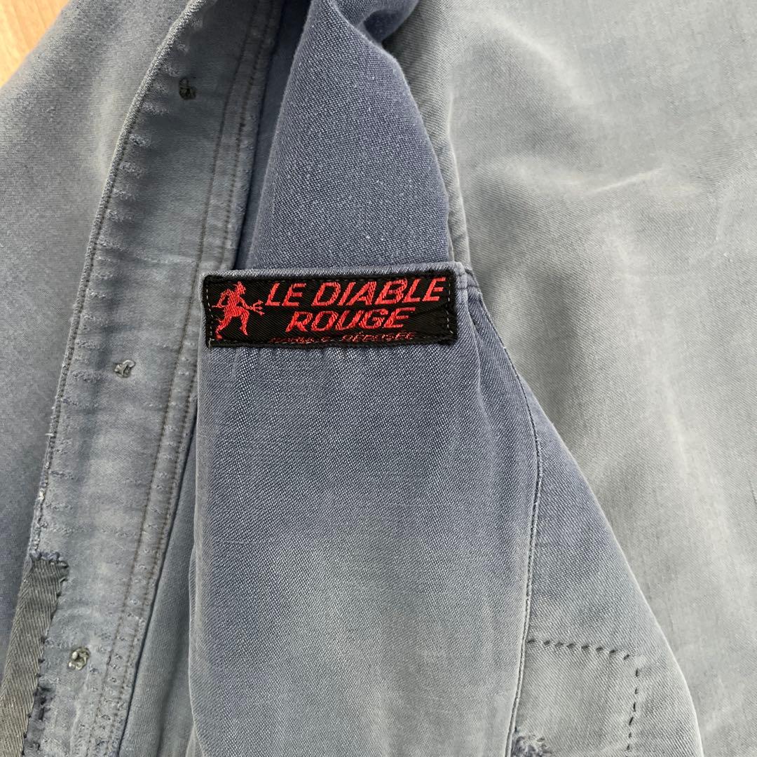 40年代　フレンチモールスキンカバーオール