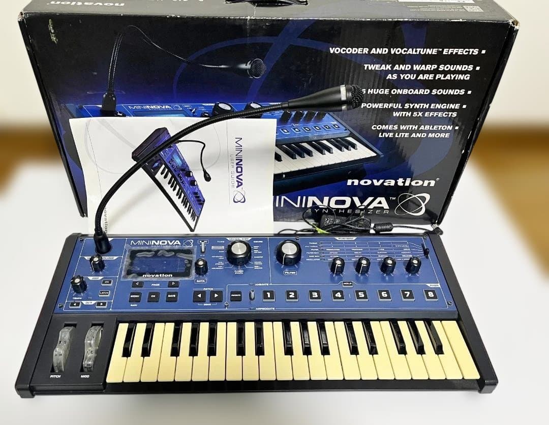 最終値下げ NOVATION MININOVA ボコーダー シンセサイザー