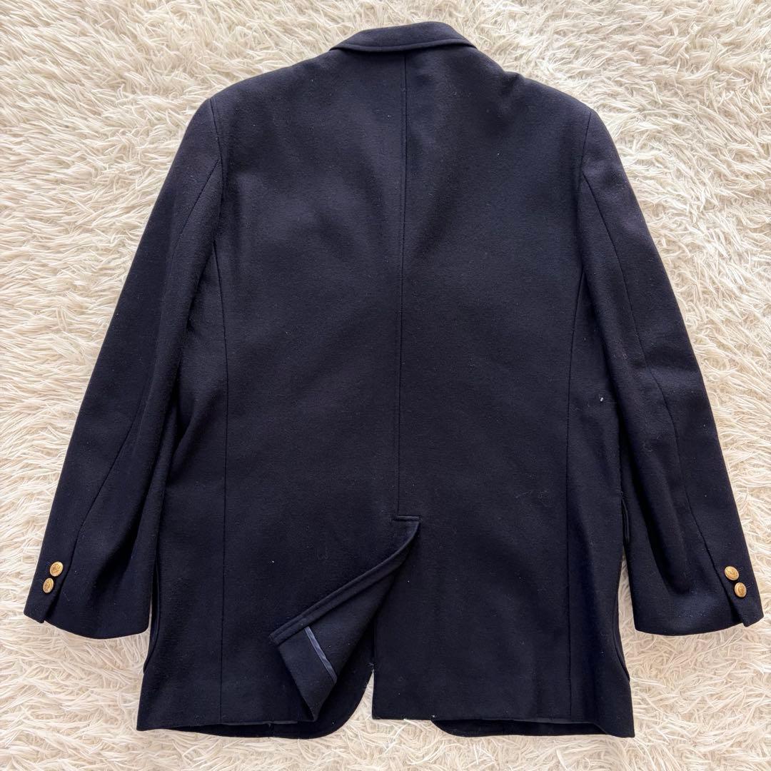 美品　Lサイズ　VAN Jacket　ブレザー　金ボタン　ヴィンテージ　ネイビー
