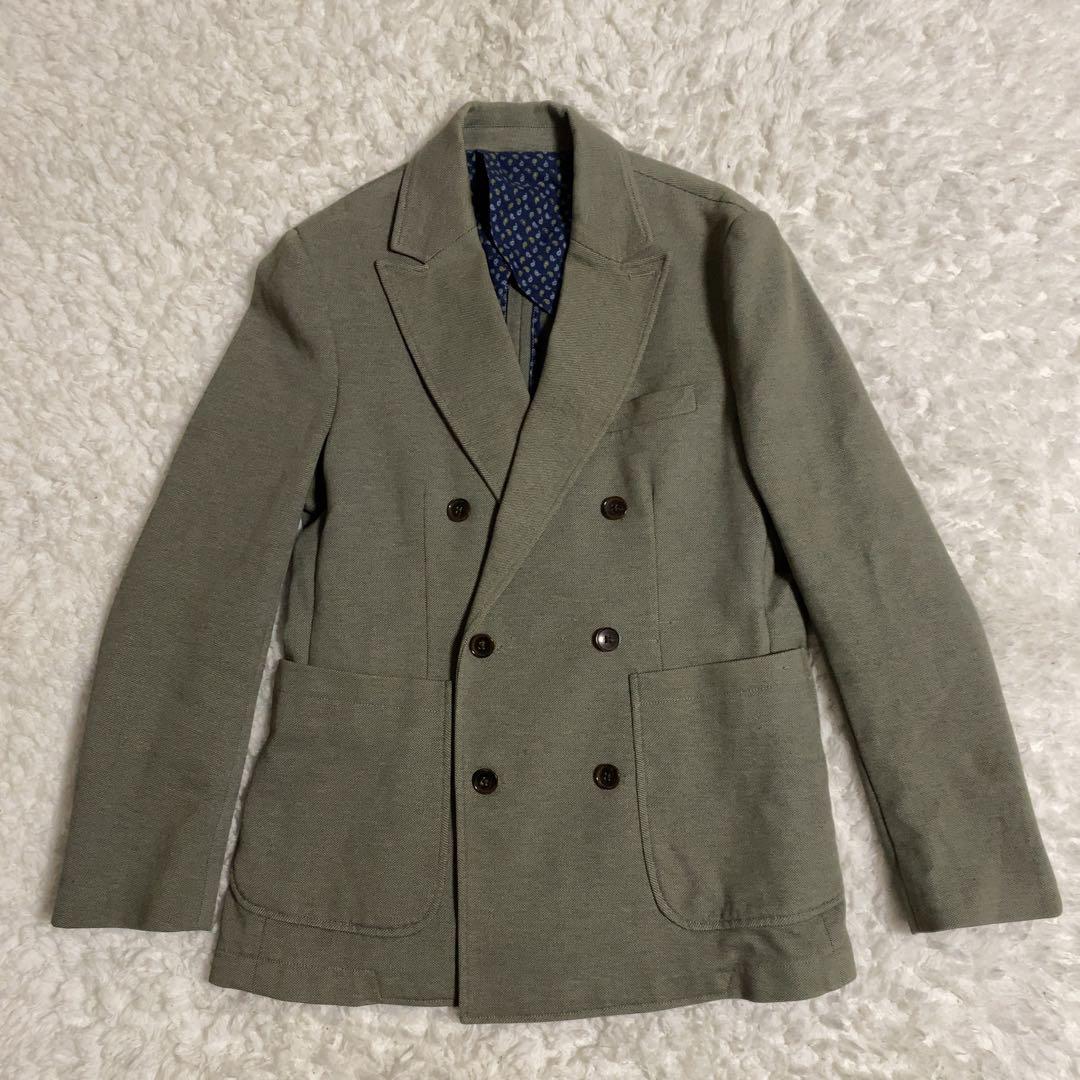 美品！BROOKS BROTHERS テーラードジャケット ダブル グレー S