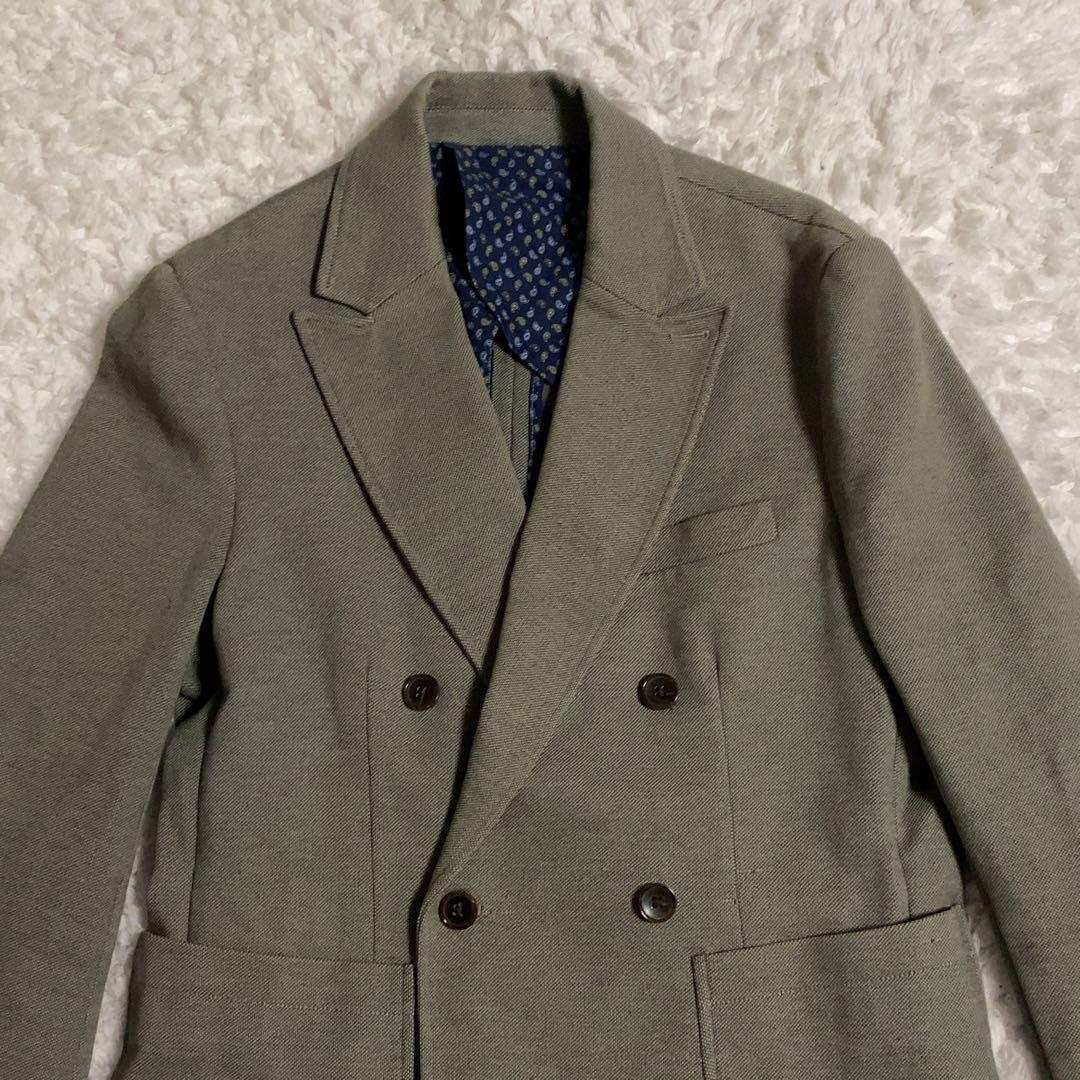 美品！BROOKS BROTHERS テーラードジャケット ダブル グレー S