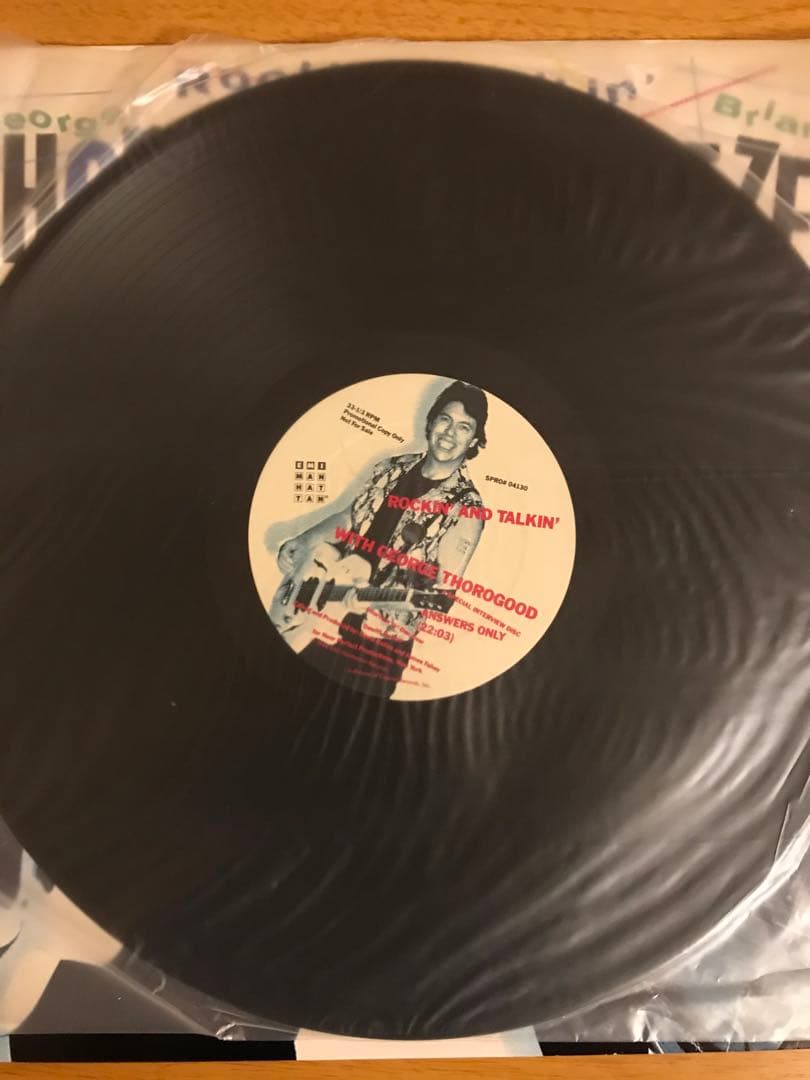 ブライアンセッツァー(ストレイキャッツ) ジョージサラグッド インタビュー盤