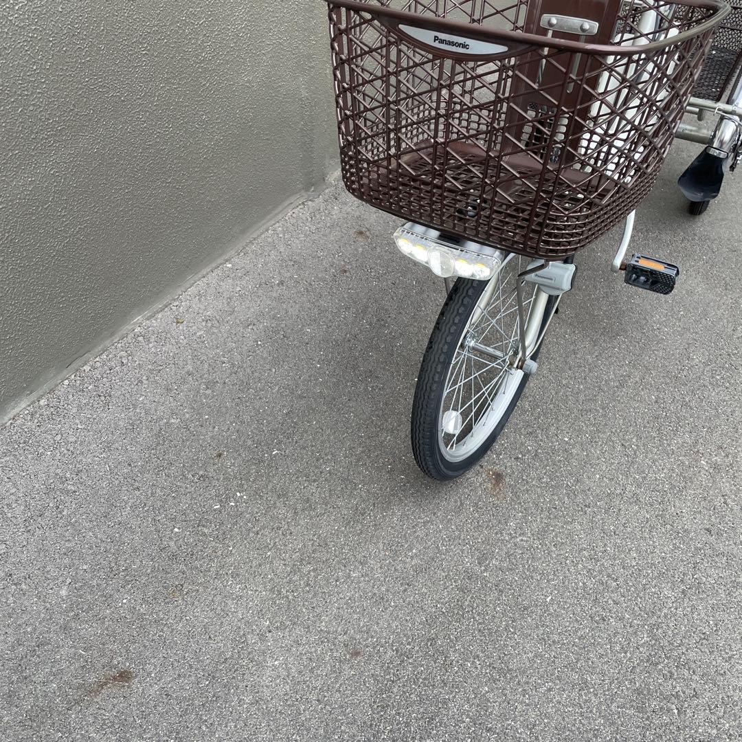 パナソニック三輪車 電動アシスト三輪車 美品【引き取り限定】