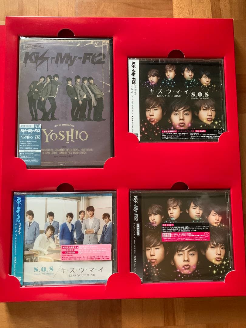 キスマイ シングル アルバム DVD 3タイトル同時リリース！