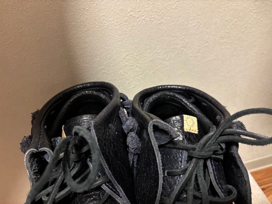 VISVIM FBT 日本製　黒　ビズビム　ヴィズヴィム　スニーカー　モカシン