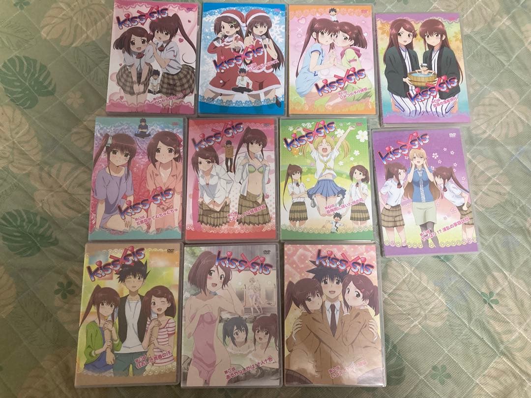 希少美品Kiss× sis キスシス　コミック　DVD付き限定盤　3巻から14巻