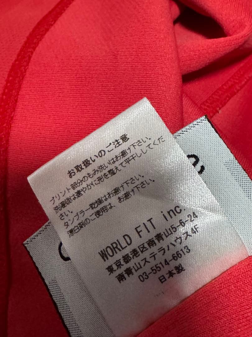 やーず　CRONOS タンクトップ レッド貴重な日本製