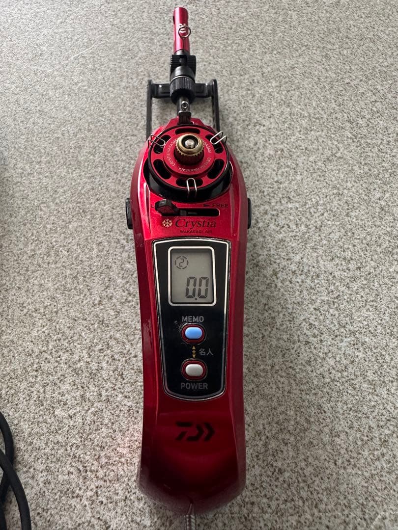 クリスティアAIR 電動リール（レッド）その他付属品セット