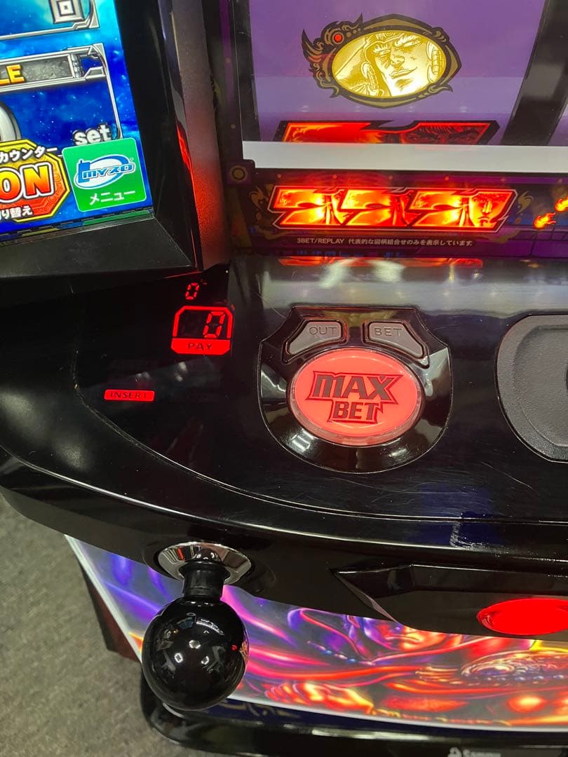 パチスロ L 北斗の拳 AD ラオウパネル ユニット付 スマスロ実機⭕️送料無料⭕️