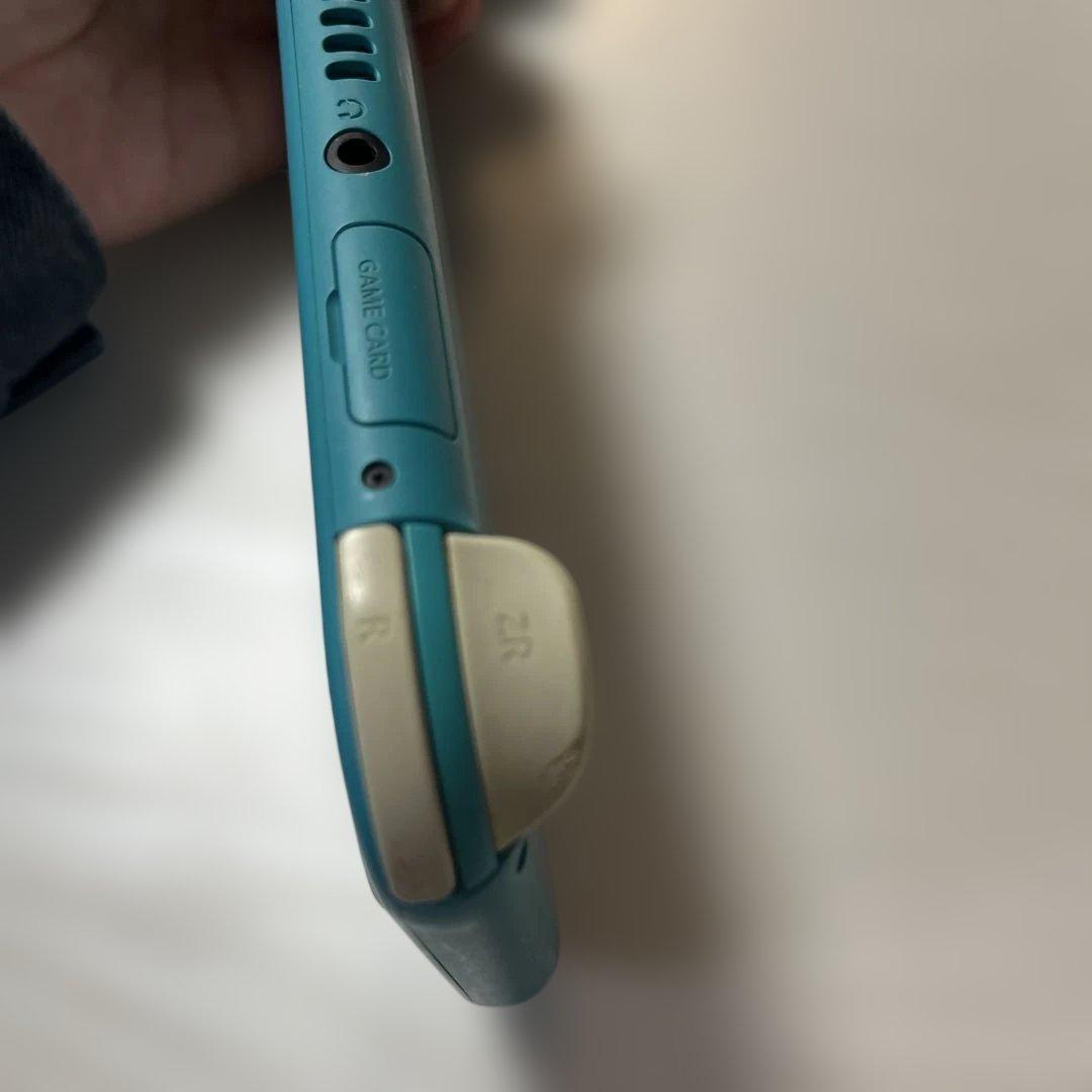 Nintendo Switch Lite ターコイズ ジャンク品ケース　充電器