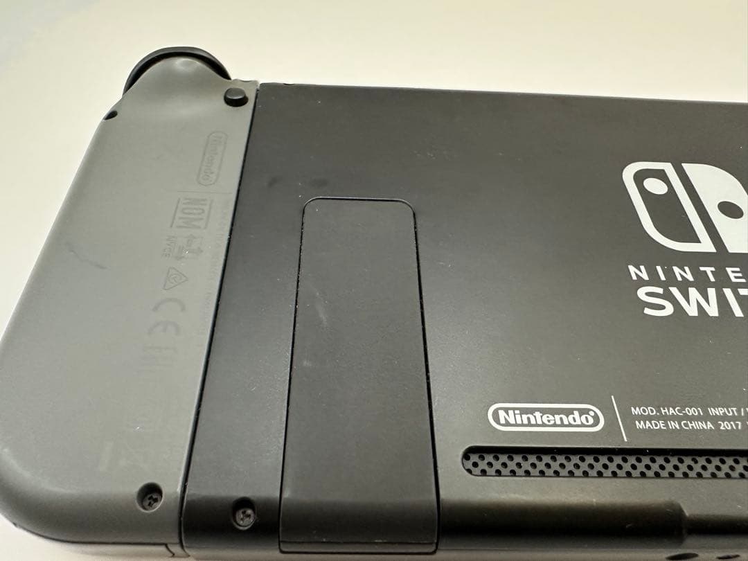 Nintendo Switch 本体 グレー ドック付き　起動確認済　初期化済