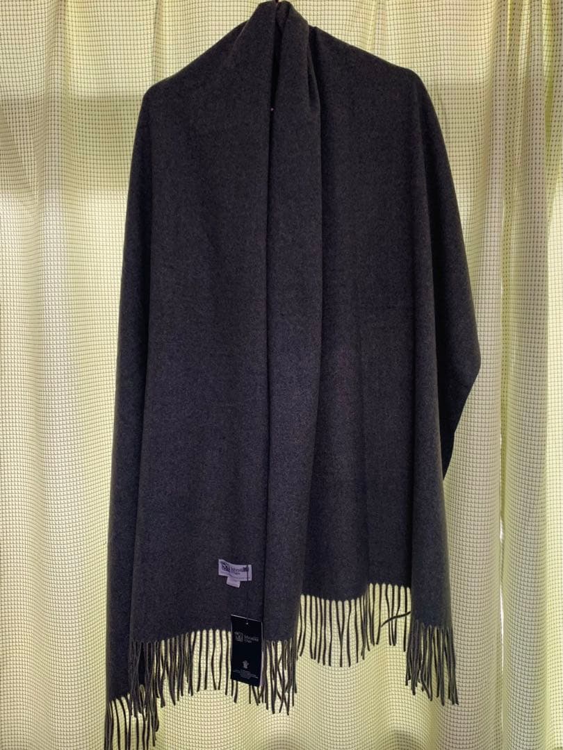 ま*こ様 ジョンストンズJohnstons of Elginカシミア100%マフ