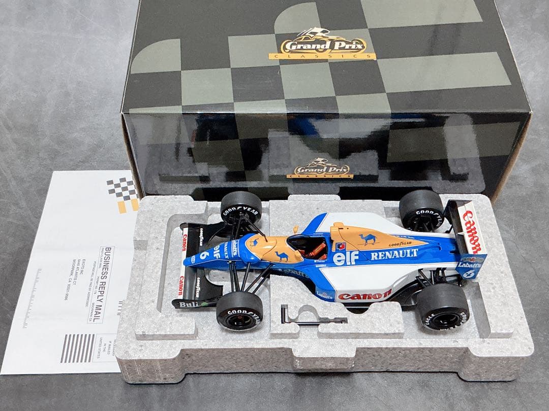 exoto エグゾト 1/18 ウィリアムズ ルノー FW14B ドイツGP