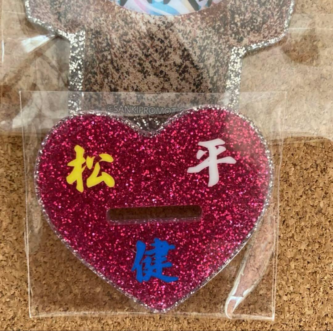 マツケンサンバ　腰元ダンサーズ　グリッターアクリルスタンド 松平健 アクスタ