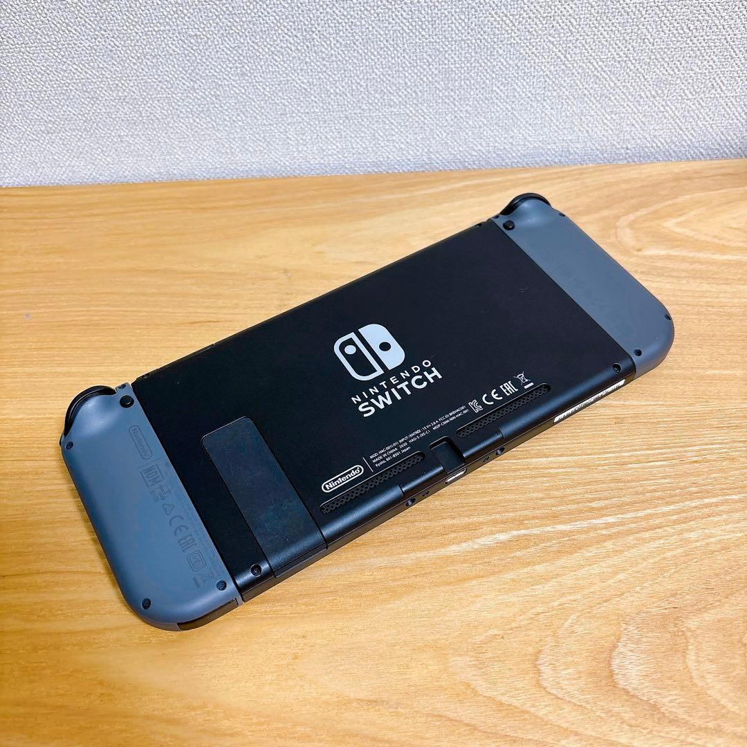 【未使用に近い】 バッテリー強化型 Nintendo Switch 本体 赤青
