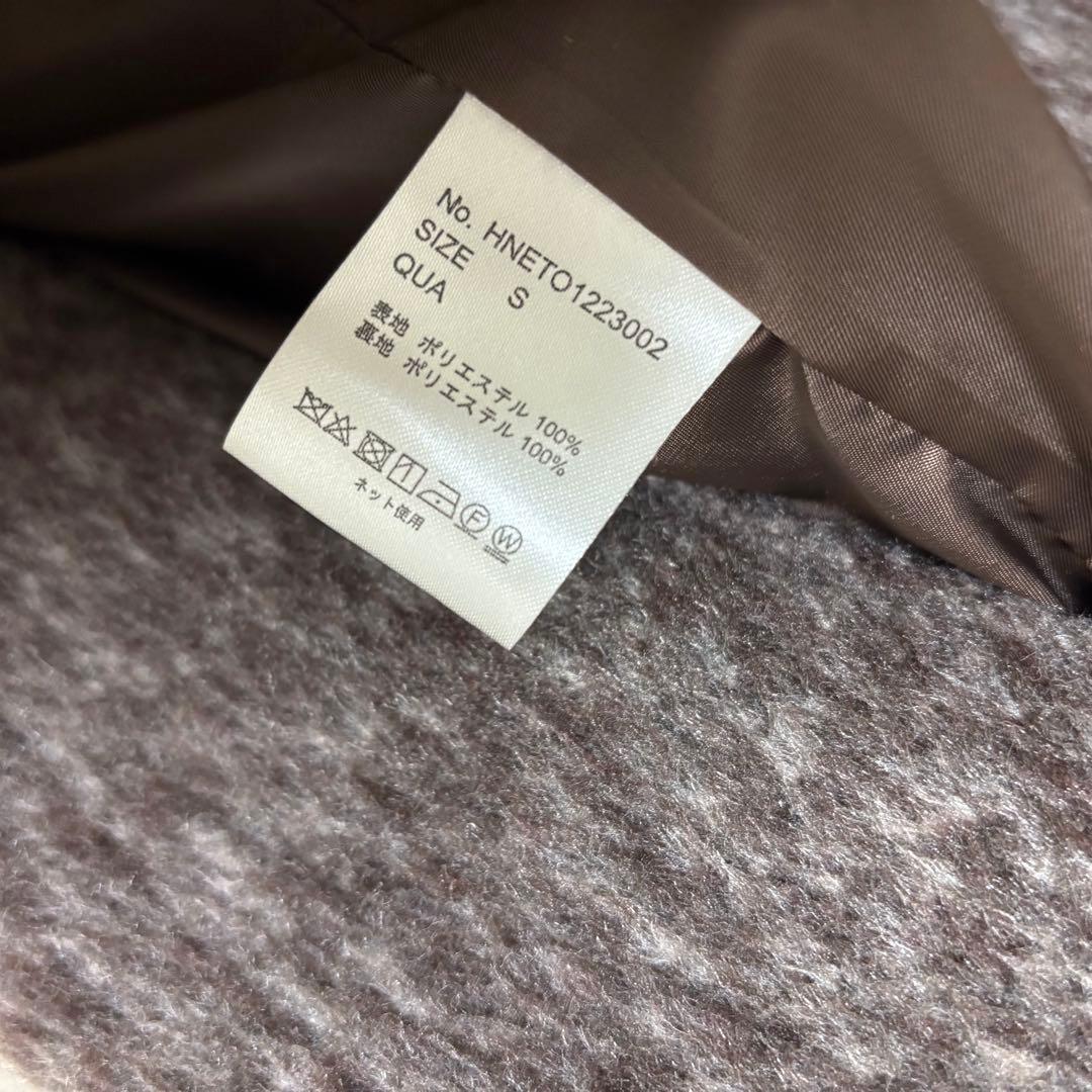 _.natsu._ ☺︎hinari ノーカラーシャギーロングコート