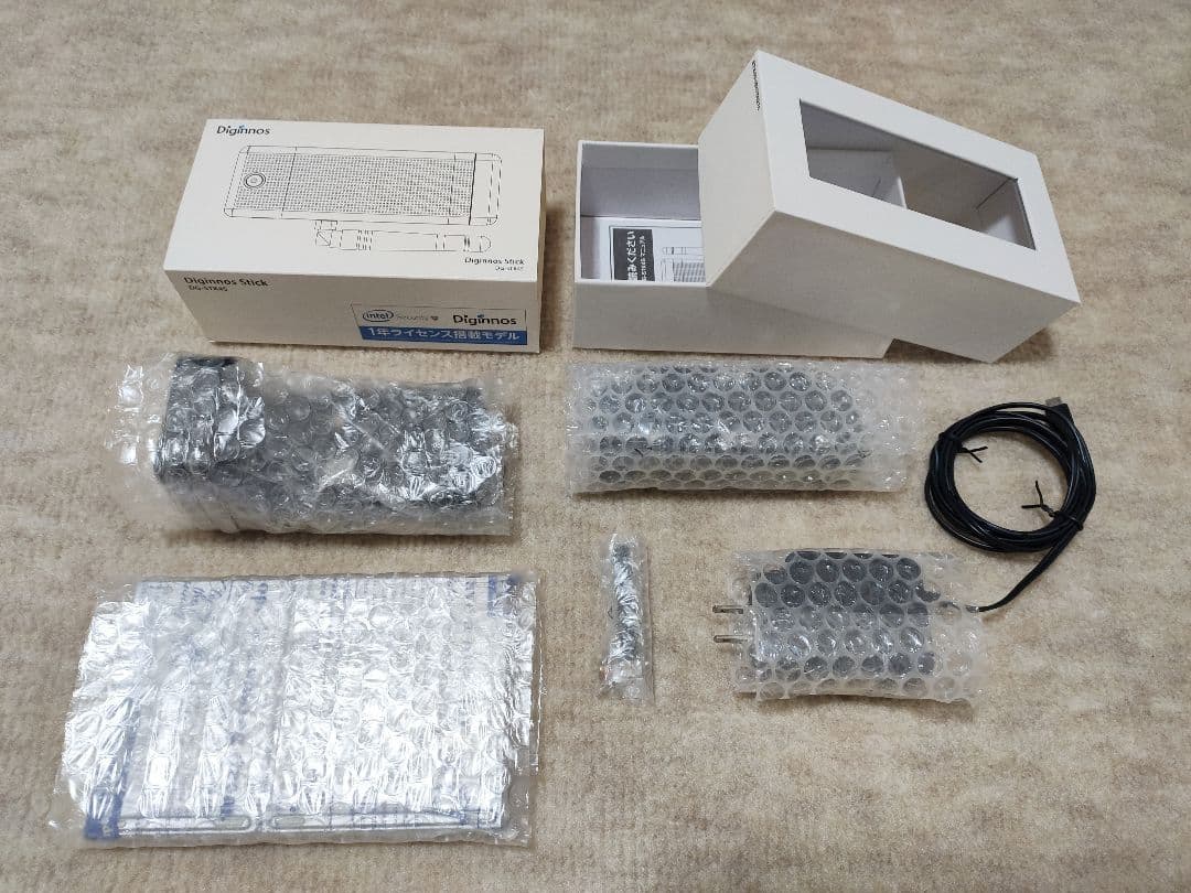 Diginnos DG-STK4D ミニPC スティックPC 【キーボード付き】
