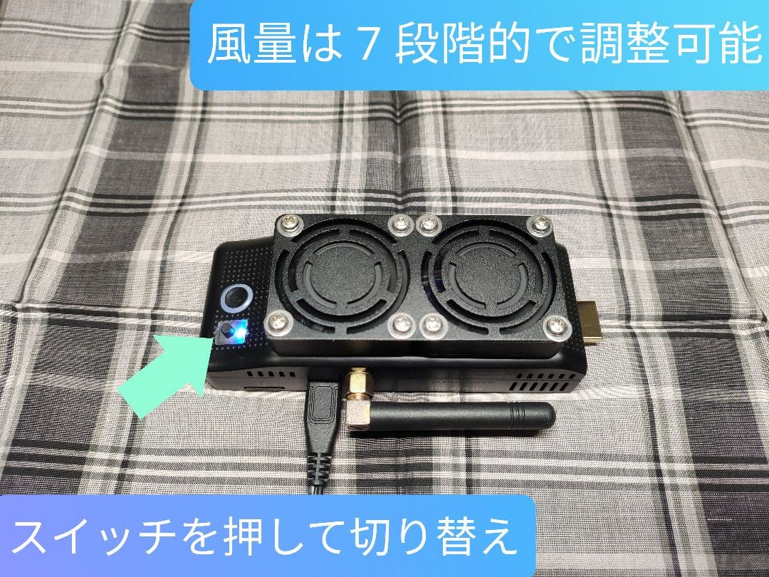 Diginnos DG-STK4D ミニPC スティックPC 【キーボード付き】