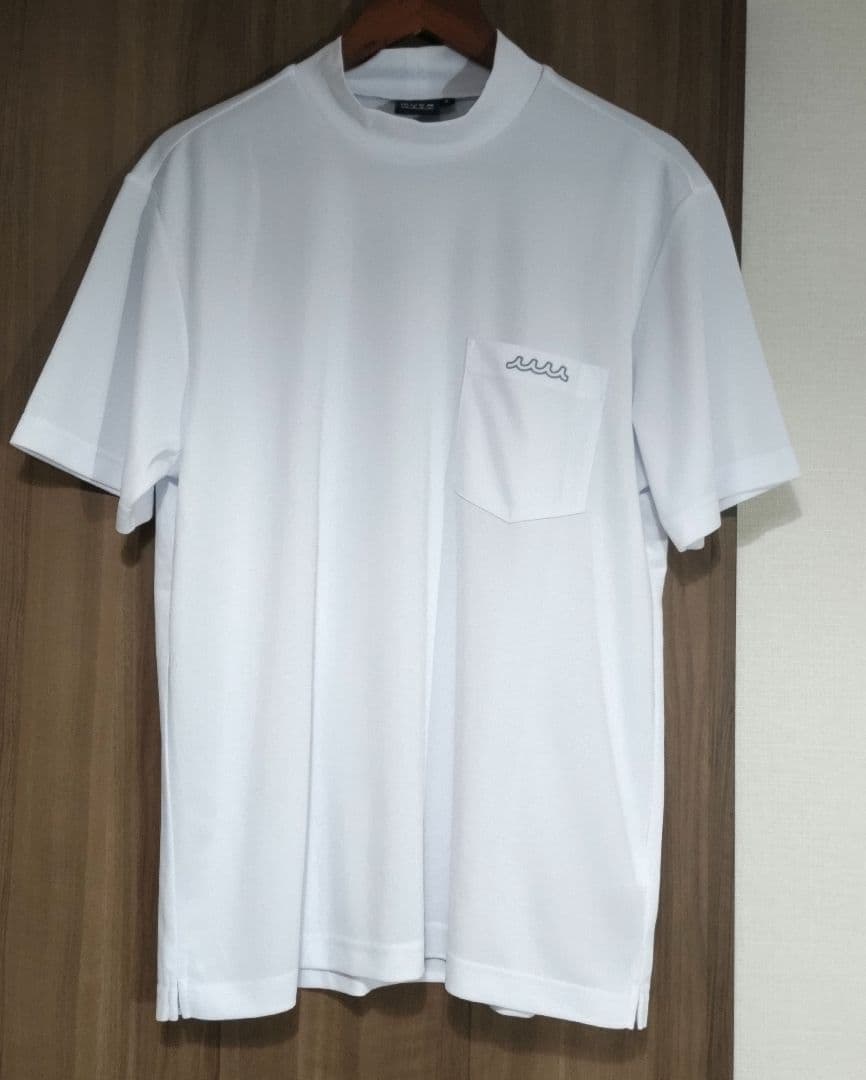 着用1回　muta marine ゴルフ　半袖ハイネックシャツ　モックネック　6