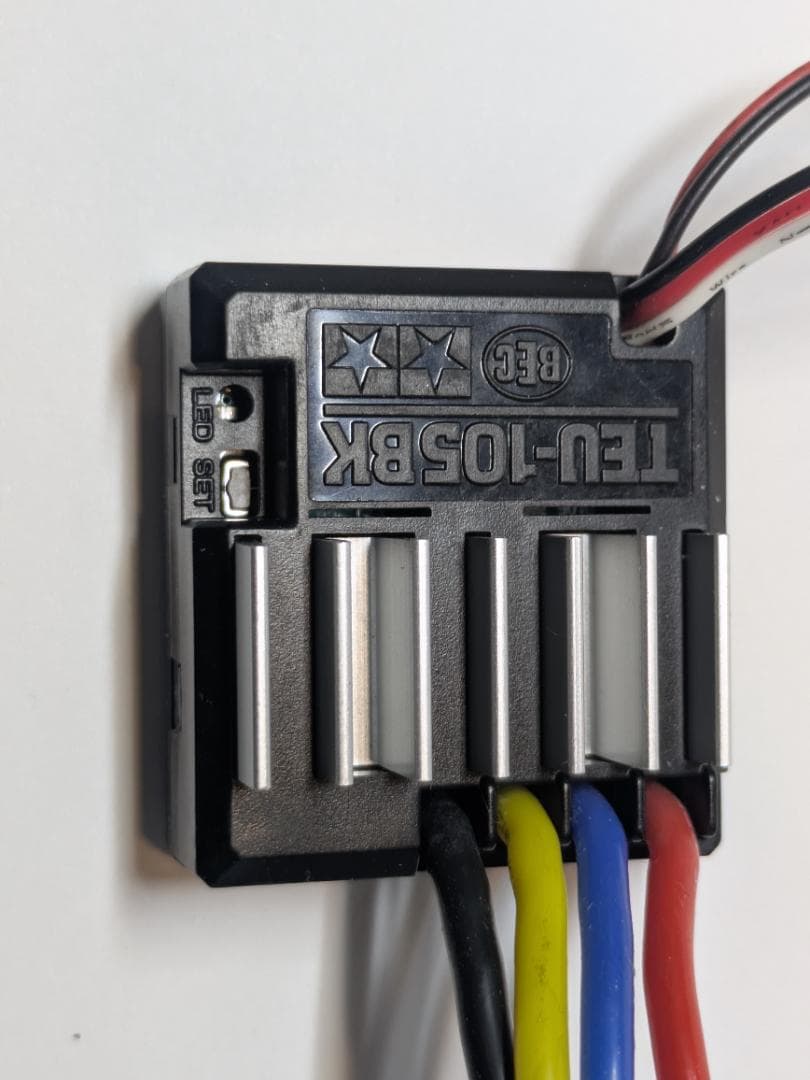 タミヤ 受信機TRU-08・ESC TEU-105BK・サーボTSU-03 3点