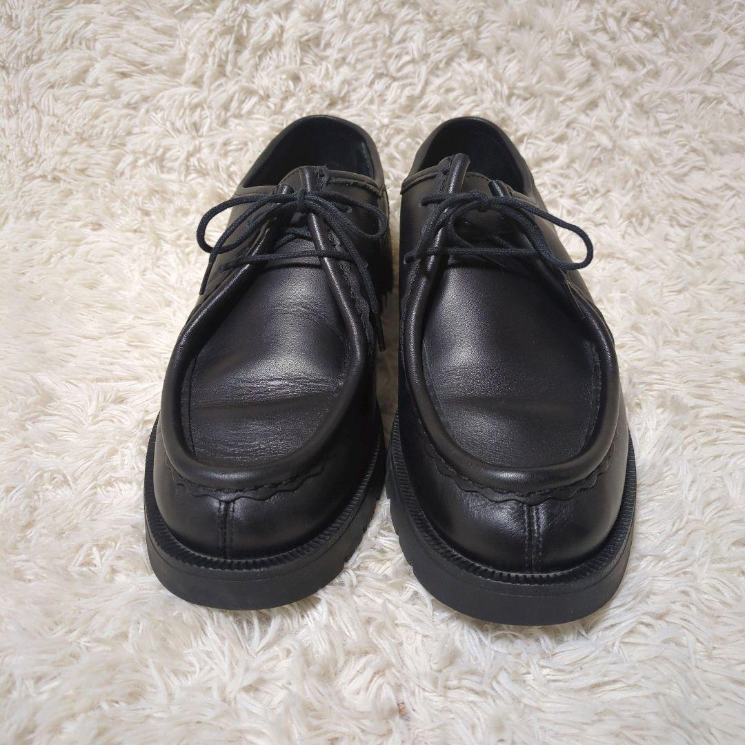 極美品！KLEMAN　PADROR　ブラック　26.5cm　チロリアンシューズ