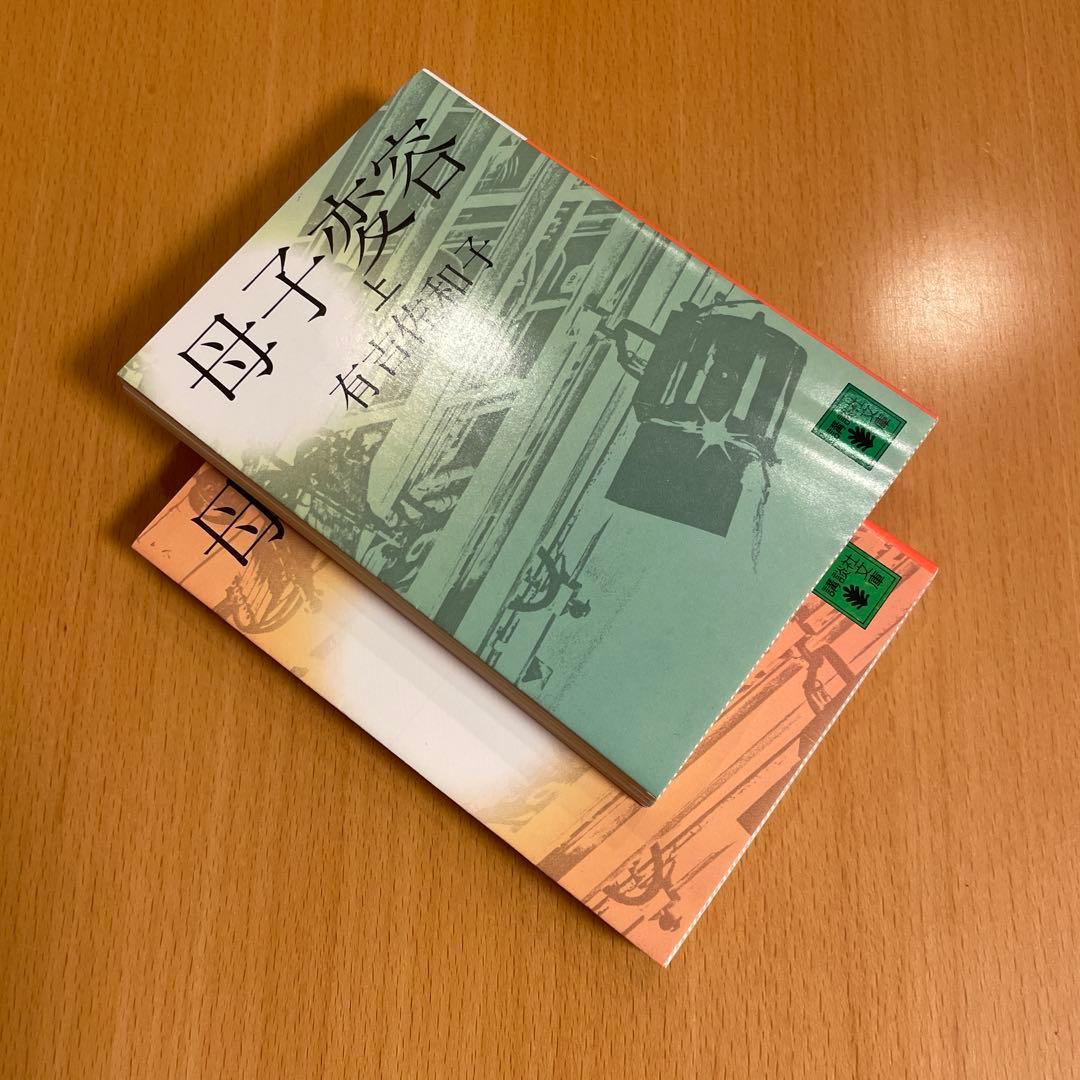 【絶版・希少・２冊組】 母子変容 上 下 有吉佐和子 講談社文庫 【匿名配送】