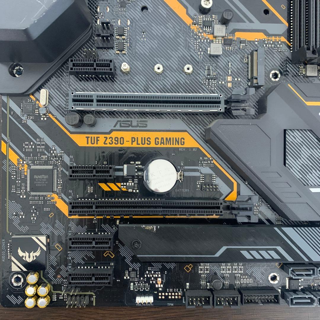 ASUS TUF Z390-PLUS GAMING LGA1151 動作品N2